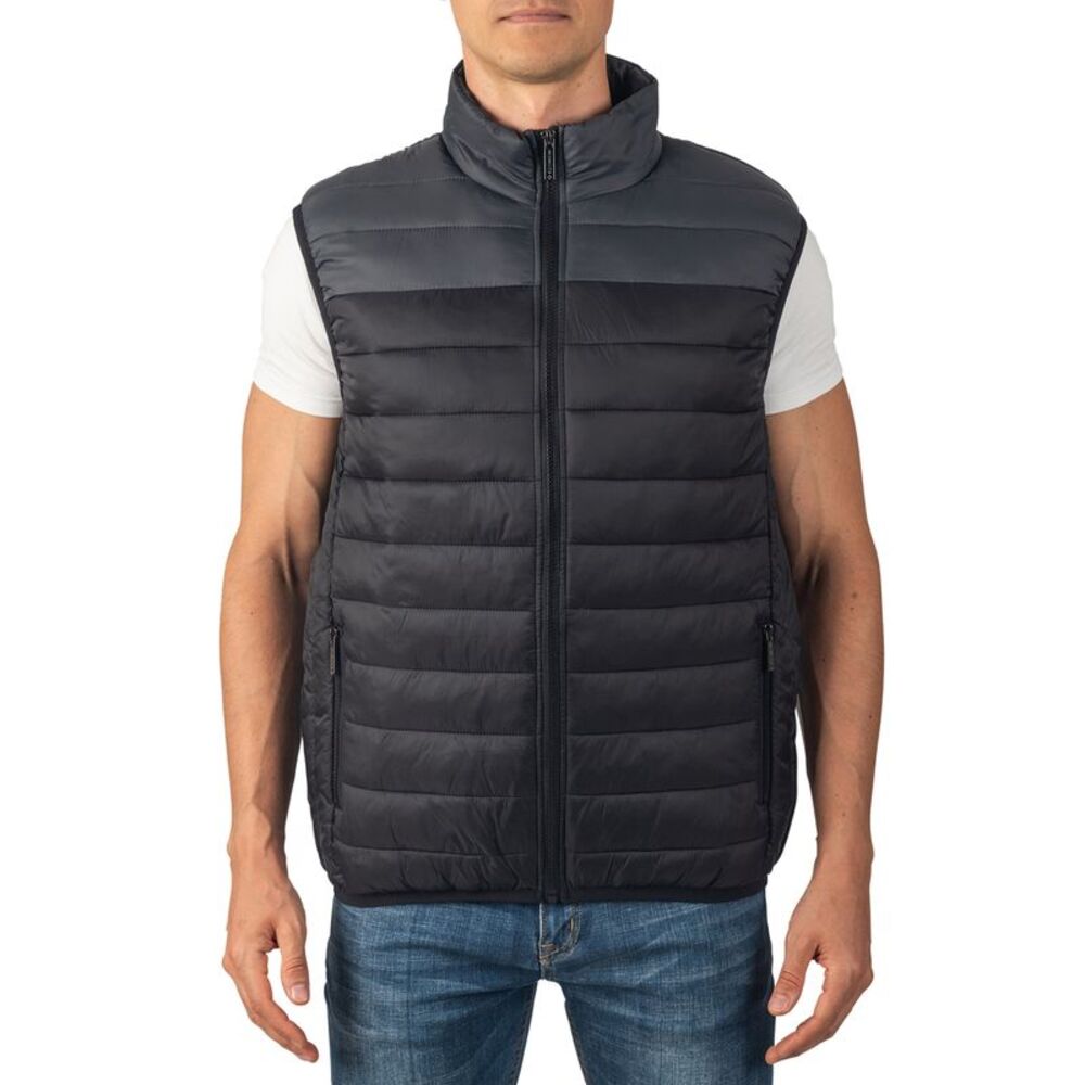 Alpine Swiss Clark Mens Puffer Vest Down Alternative Water Resistant Packable